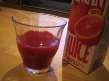 飲んではハイに 醒めては灰に   　　 &#61;ワインやカクテル、ウイスキーで充実した生活を&#61;-ブラッドオレンジ・ジュース blood orenge juice